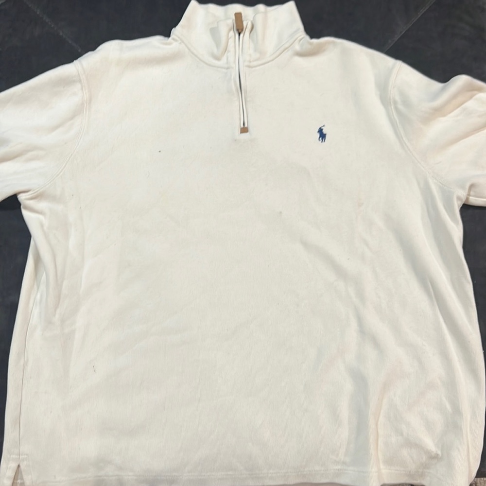 Ralph Lauren polo pullover half zip 2xl